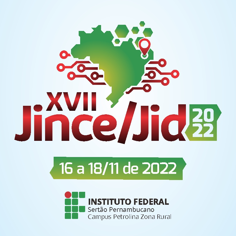 Logomarca da XVII JINCE/JID 2022 do IFSertãoPE